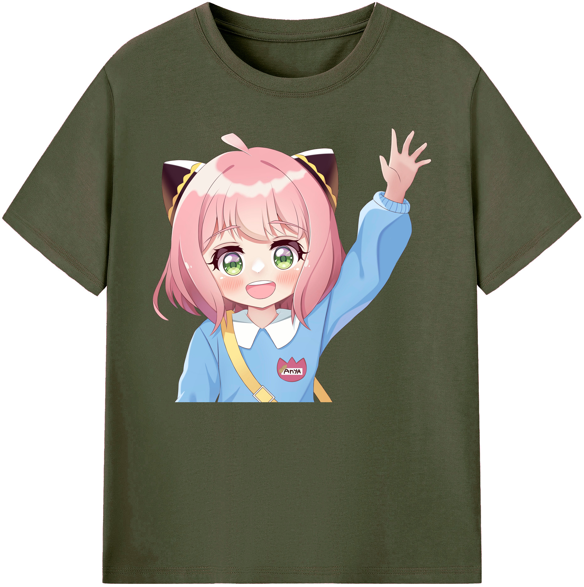 （画像用） SPY×FAMILY间谍家家酒 綿100％ メンズ半袖Tシャツ｜肌触りやわらか＆通気性